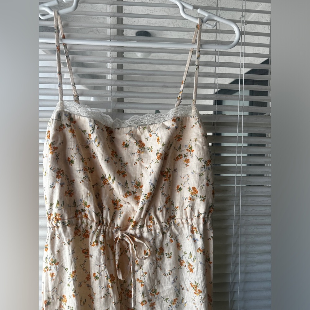 Reformation Neena Linen Dress